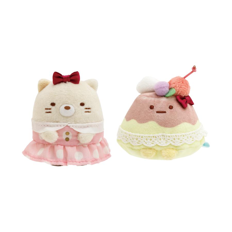 Sumikko Gurashi mini Tenori Plush Doll Neko Cat Yama Pudding Travel San-X Japan