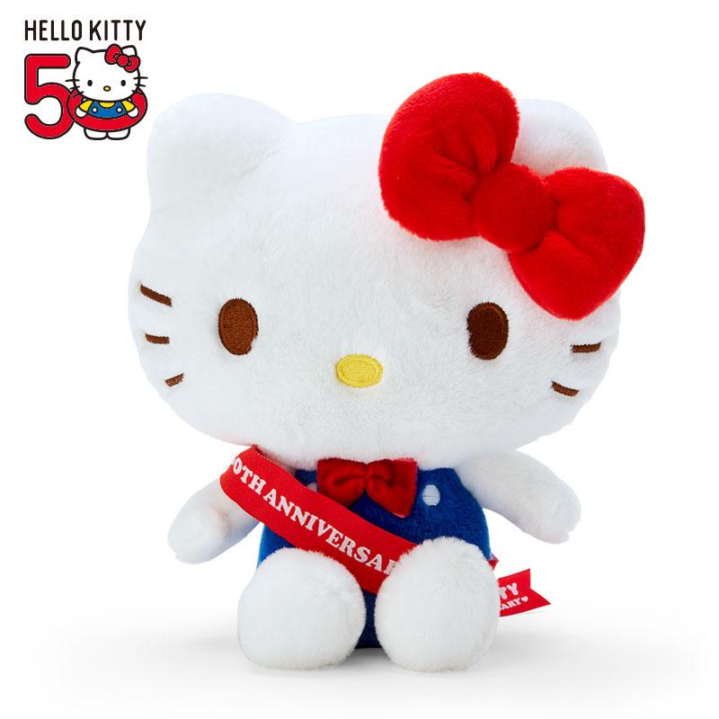 Hello Kitty 50th Anniversary Plush Doll Sanrio Japan 2023