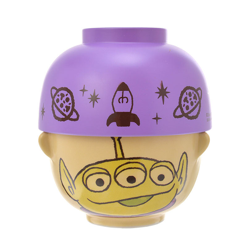 Toy Story Alien Bowl Set Crayon touch Disney Store Japan