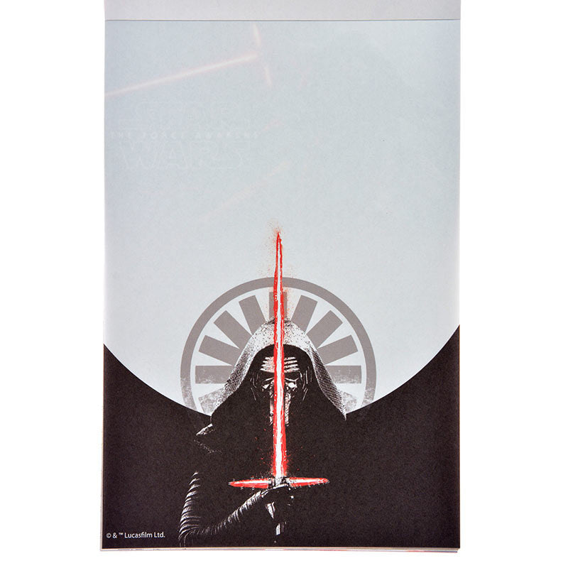 Memo A6 Size Star Wars The Force Awakens Stationery Disney Store Japan