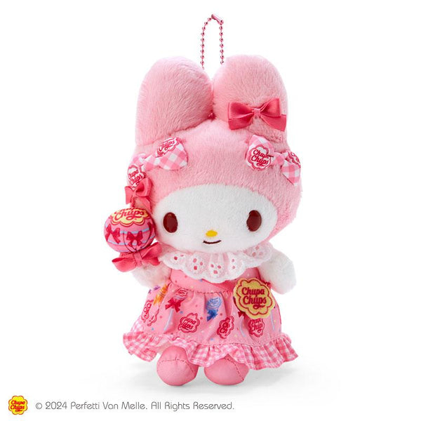 My Melody Plush Mascot Holder Keychain Chupa Chups Sanrio Japan 2024 –