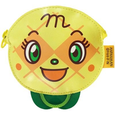 Melon panna Coin Case Pouch Anpanman Kids Japan ANJ-580