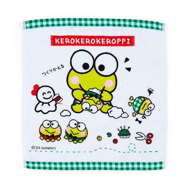Kero Kero Keroppi Frog Hand Towel Our Goods Sanrio Japan –