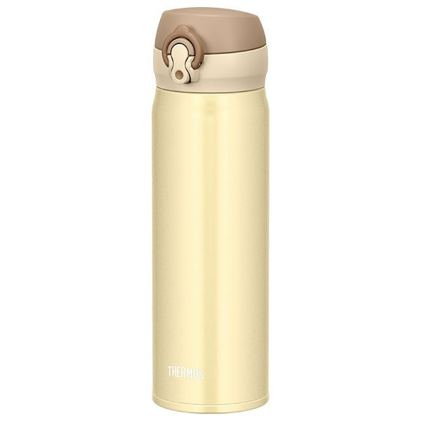 Thermos Water Bottle Vacuum 0.5L Creamy Gold JNL-503 CRG Japan –