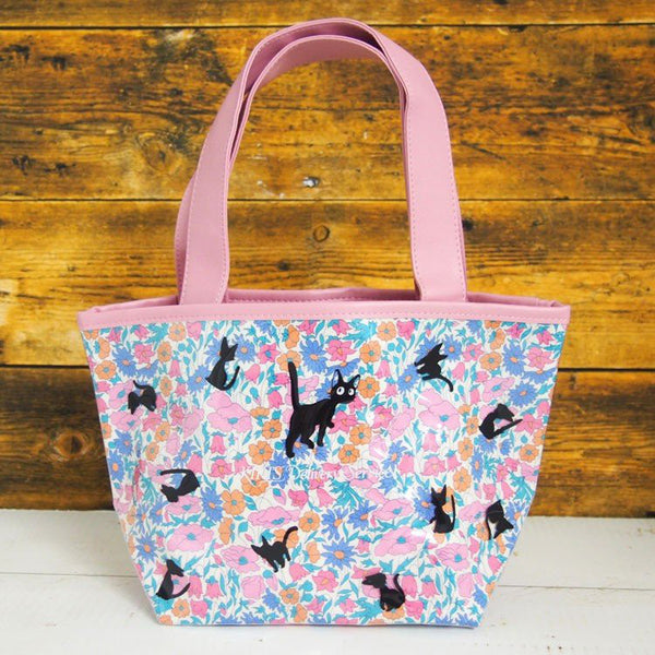 Kiki's Delivery Service Jiji PVC Tote Bag S Pink Garden Studio