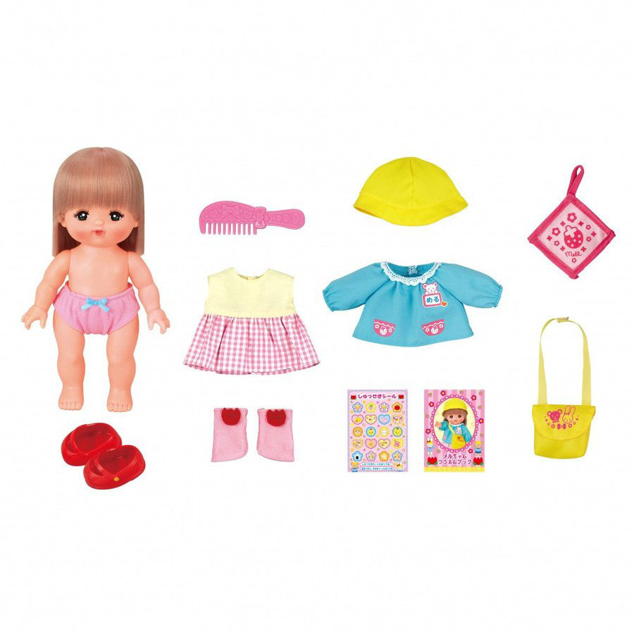 Mell Chan Pretend Play Doll Set Kindergarten Pilot Japan