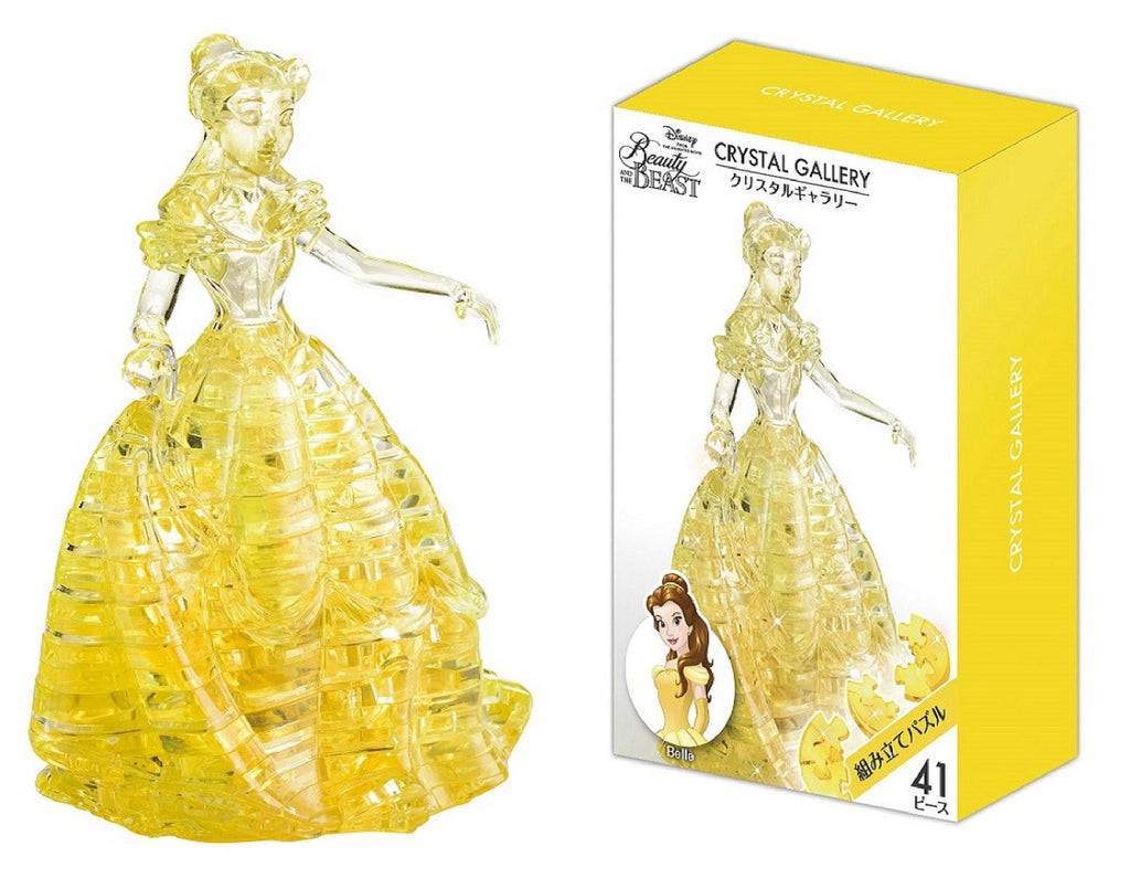 Belle 41 pcs 3D Puzzle Crystal Gallery Disney Japan Hanayama Beauty & the Beast