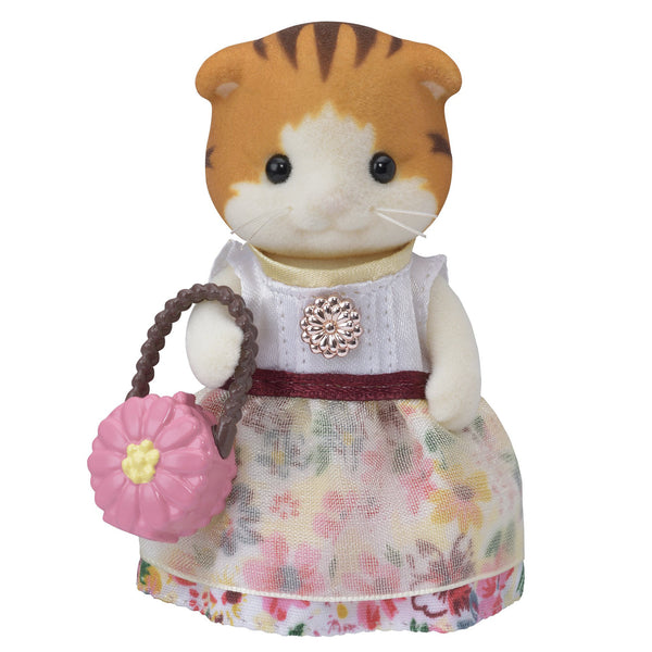 Sylvanian Families Curly Ear Cat Family 2023 Calico Critters