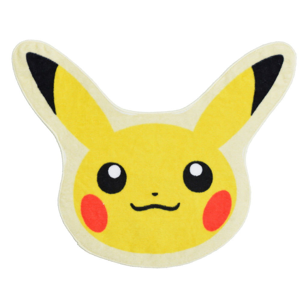 Pikachu Hand Towel Die-Cut Pokemon Center Japan Original