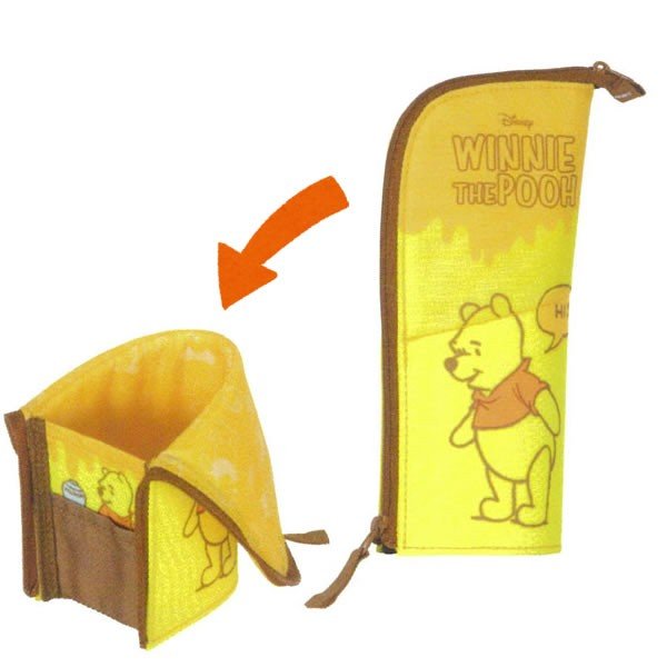 Winnie the Pooh Neo Critz Pen Case Pencil Pouch Disney Japan