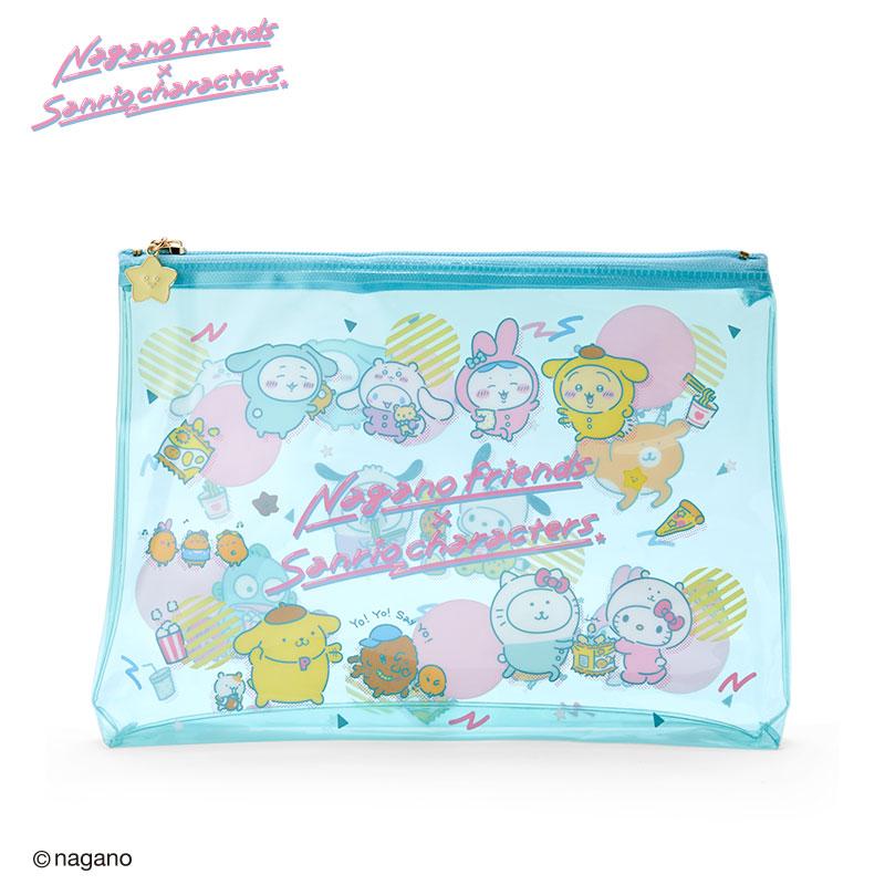 Nagano Friends Sanrio Characters Flat Pouch Japan 2023
