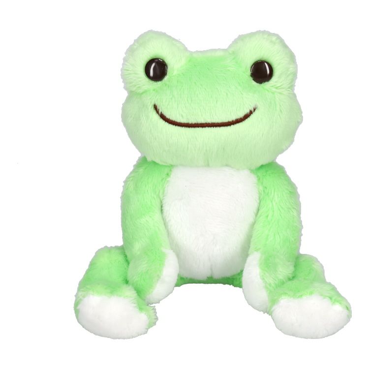 Pickles the Frog Pocket Plush Doll Basic Green Japan