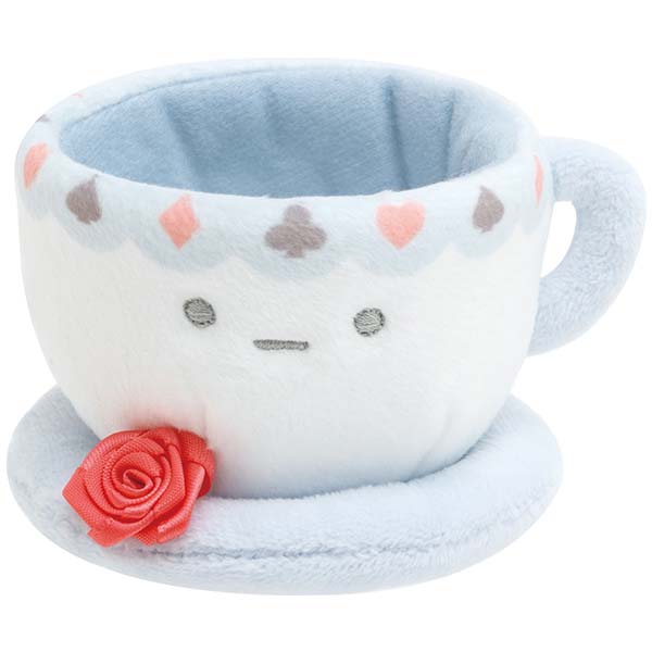 Sumikko Gurashi mini Tenori Plush Doll Teacup Wonderland San-X