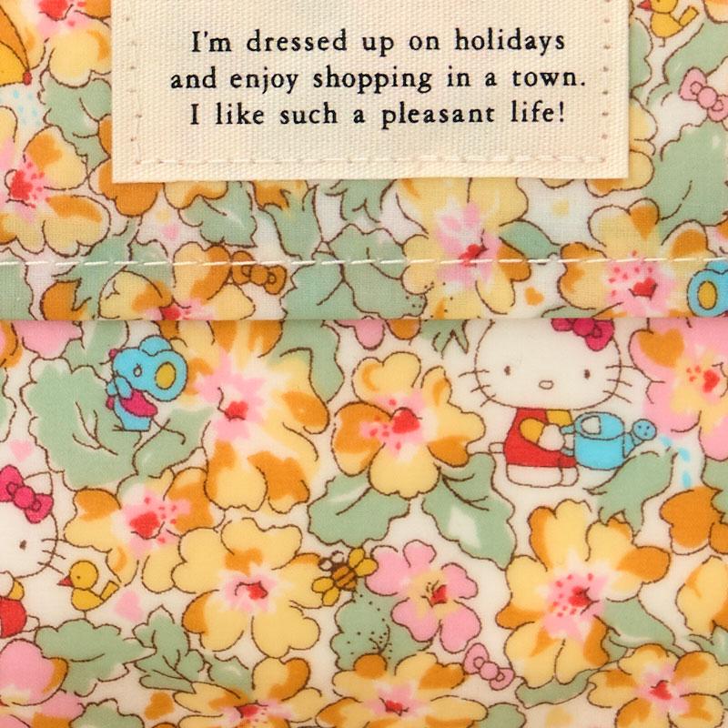 Hello Kitty Tissue Pouch Liberty Yellow Sanrio Japan 2025