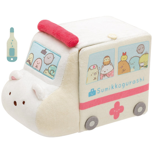 Sumikko Gurashi Scene Plush Doll Ambulance San-X Japan