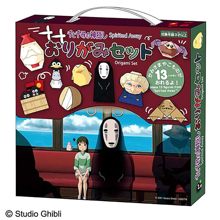 Spirited Away No Face Kaonashi Origami Folding Paper Box Studio Ghibli Japan