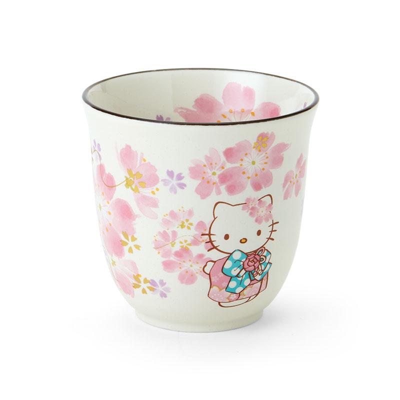 Hello Kitty Mino ware Teacup Sanrio Japan Sakura 2024