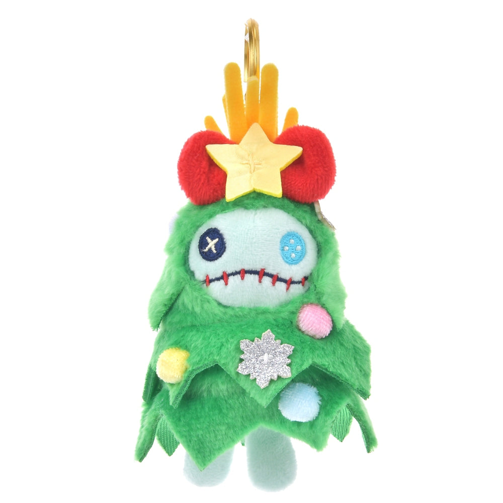 Scrump Plush Keychain Disney Store Japan Christmas 2024 Stitch