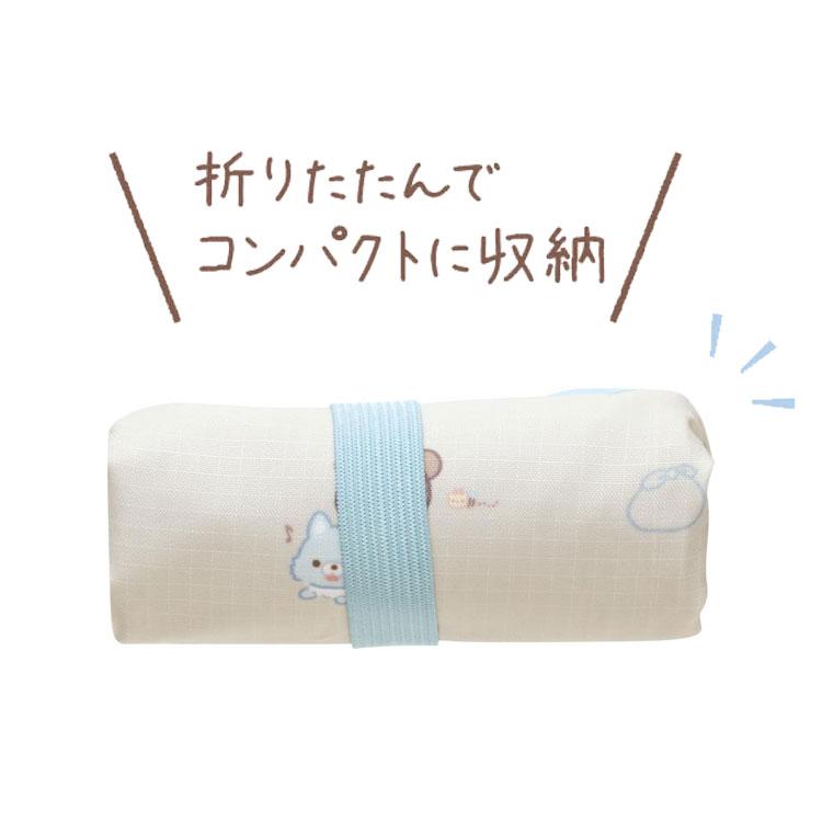 Blue Wolf Chairoikoguma Eco Shopping Tote Bag Aokogu San-X Japan 2024 Rilakkuma