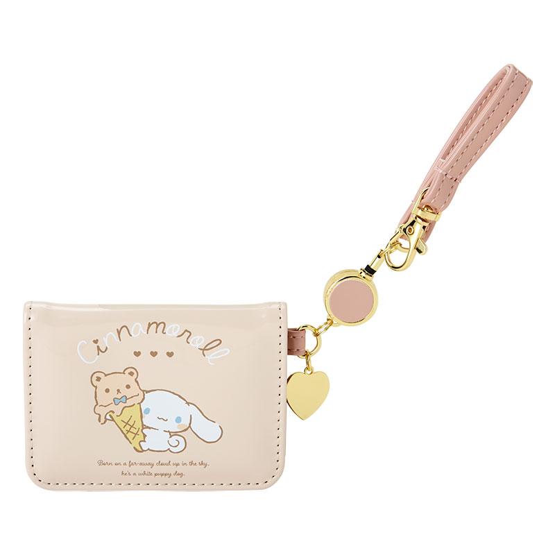 Cinnamoroll Pass Case Beige Relax & Natural Sanrio Japan 2024