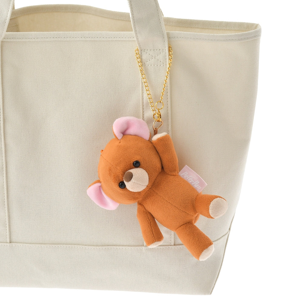 Michael's Teddy Bear Eco Shopping Bag Plush Pouch PETER PAN Disney Store Japan