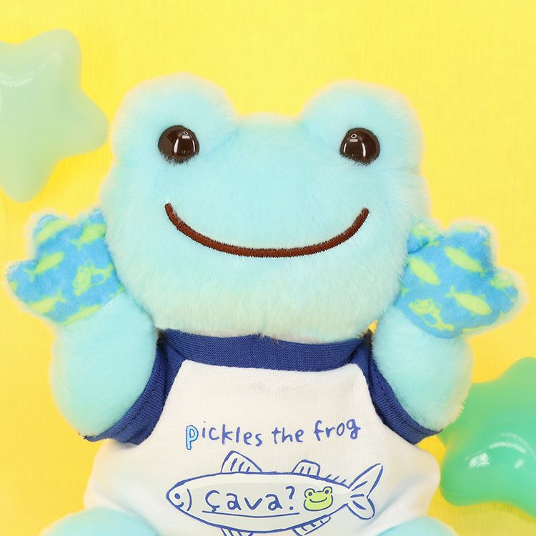 Pickles the Frog Bean Doll Plush Cava? 4 Blue Japan Limit 2024