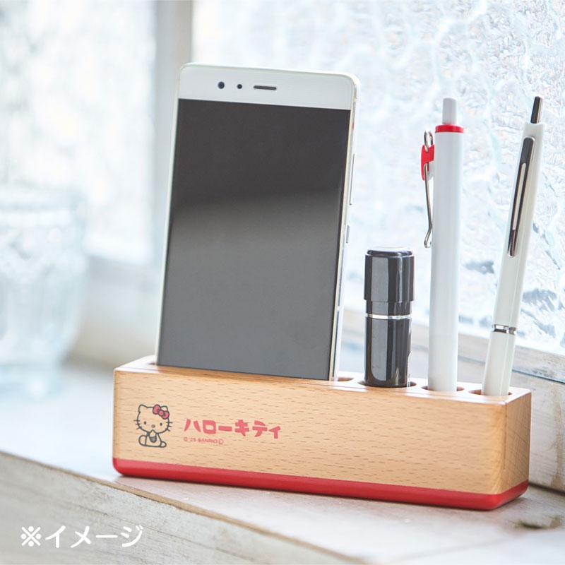 Hello Kitty Wood Desk Stand Sanrio Japan 2025