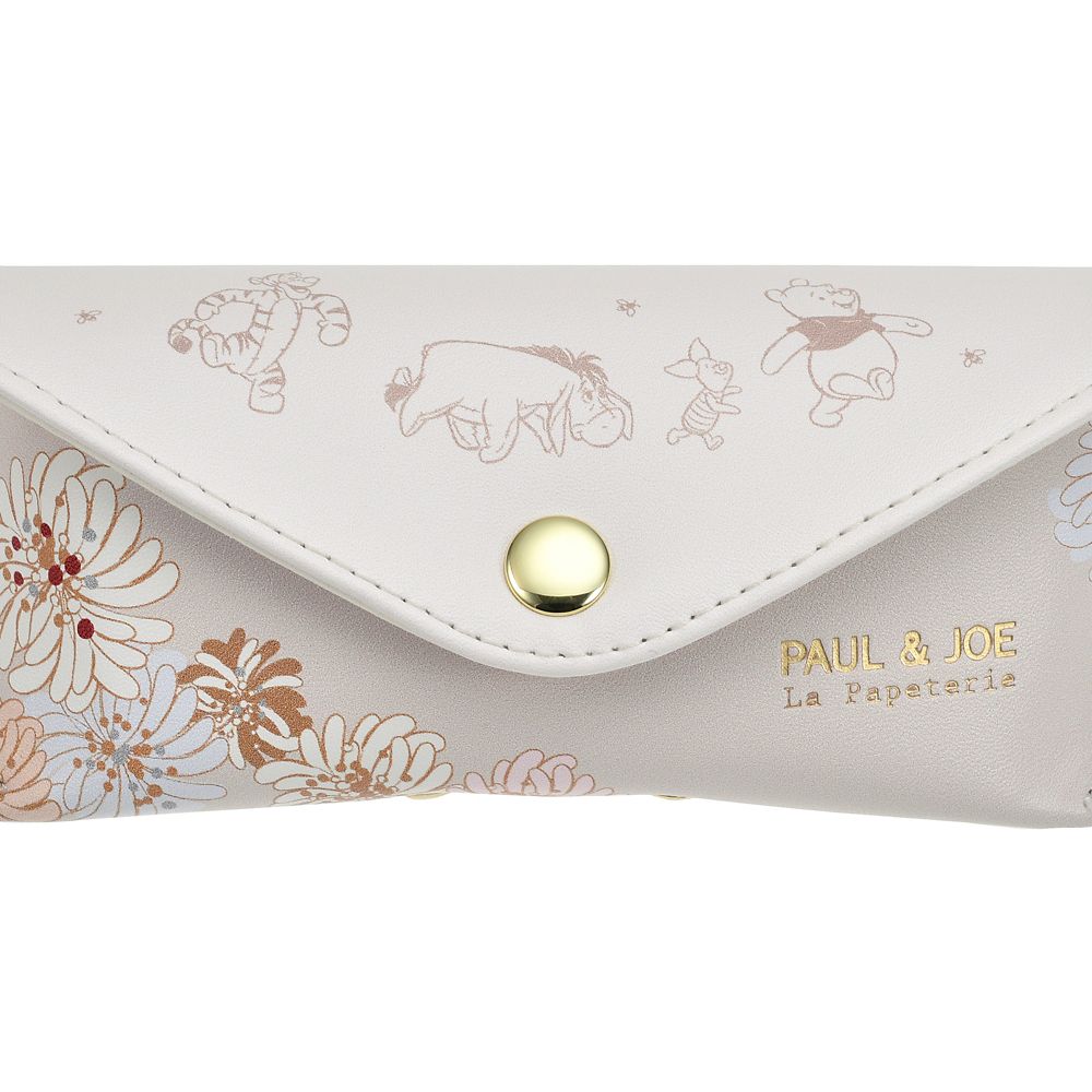 PAUL & JOE Winnie the Pooh Piglet Glasses Case Chrysanthemum Disney Store Japan