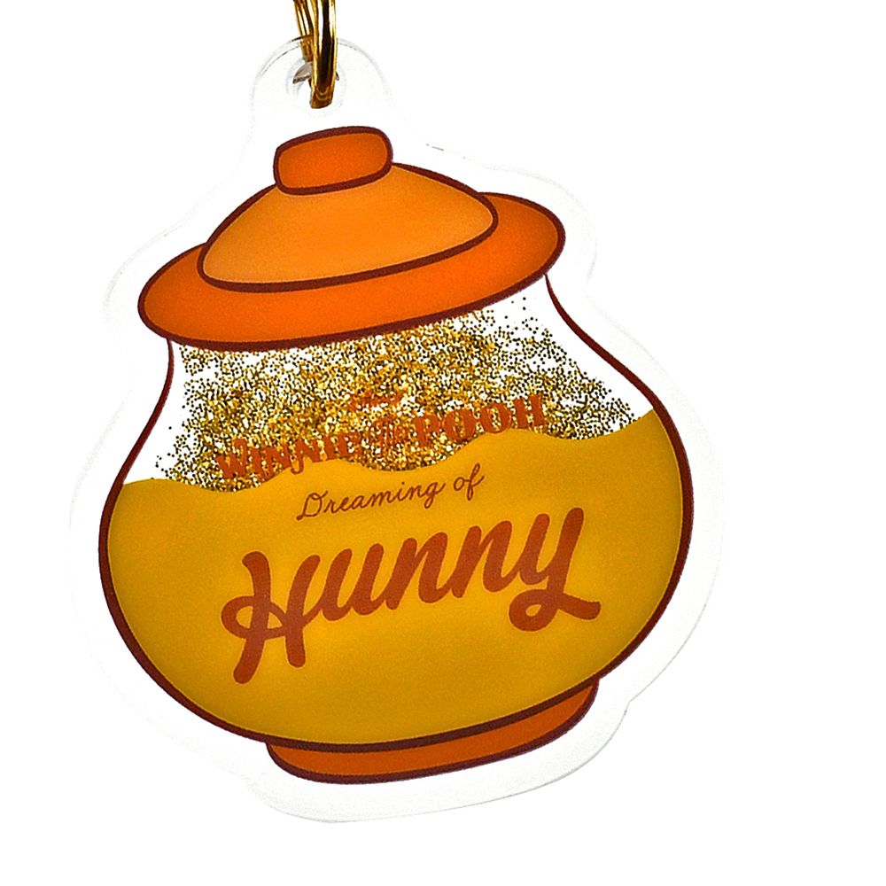 Winnie the Pooh Keychain Key Holder HONEY DAY Disney Store Japan 2025