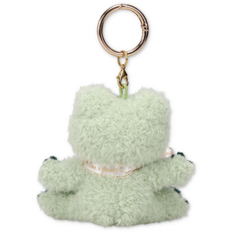 Pickles the Frog Carabiner Plush Keychain Smile Hop Green Japan 2024