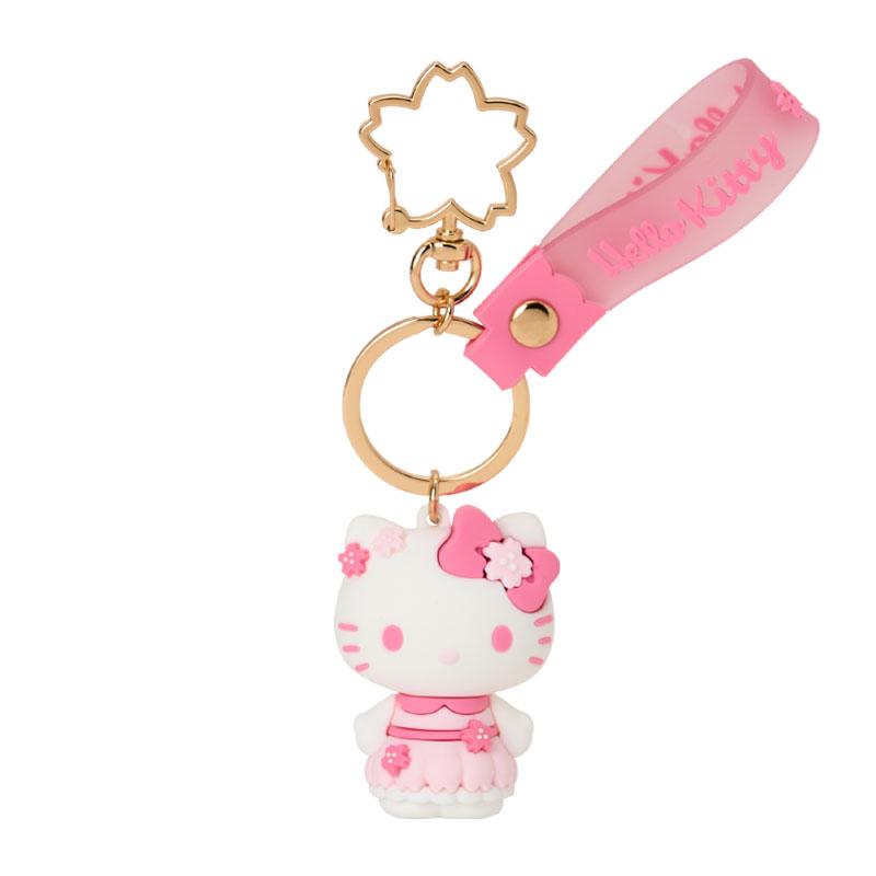 Hello Kitty Keychain Key Holder 3D Sanrio Japan Sakura 2025