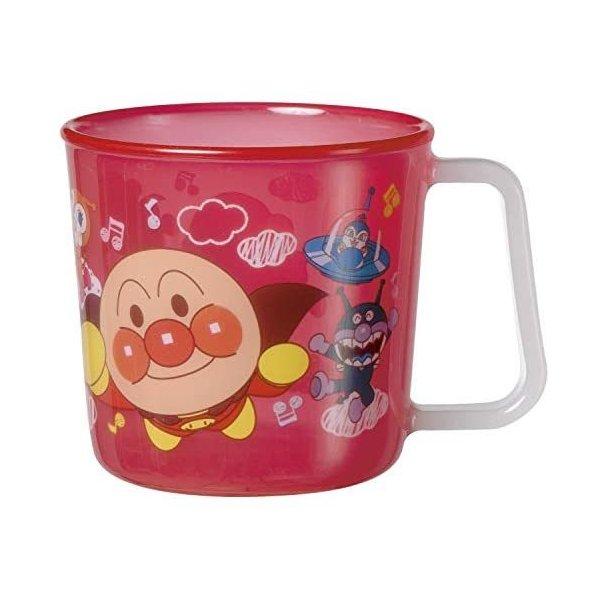 Anpanman Plastic Mug Cup 210ml Red Japan