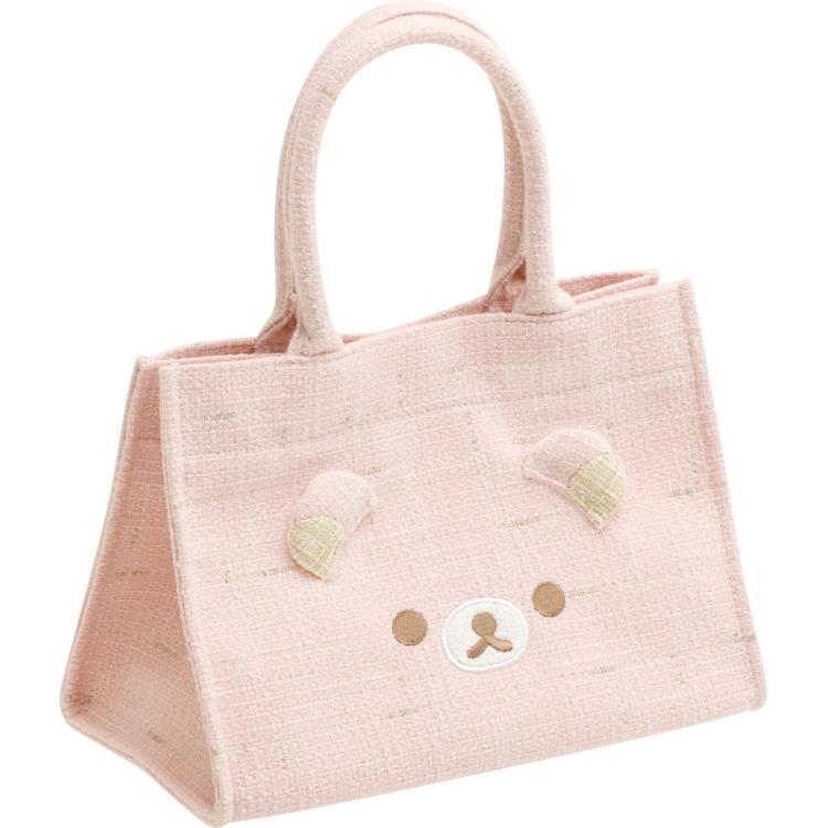 Rilakkuma mini Tote Bag Tweed Lovely House San-X Japan 2024