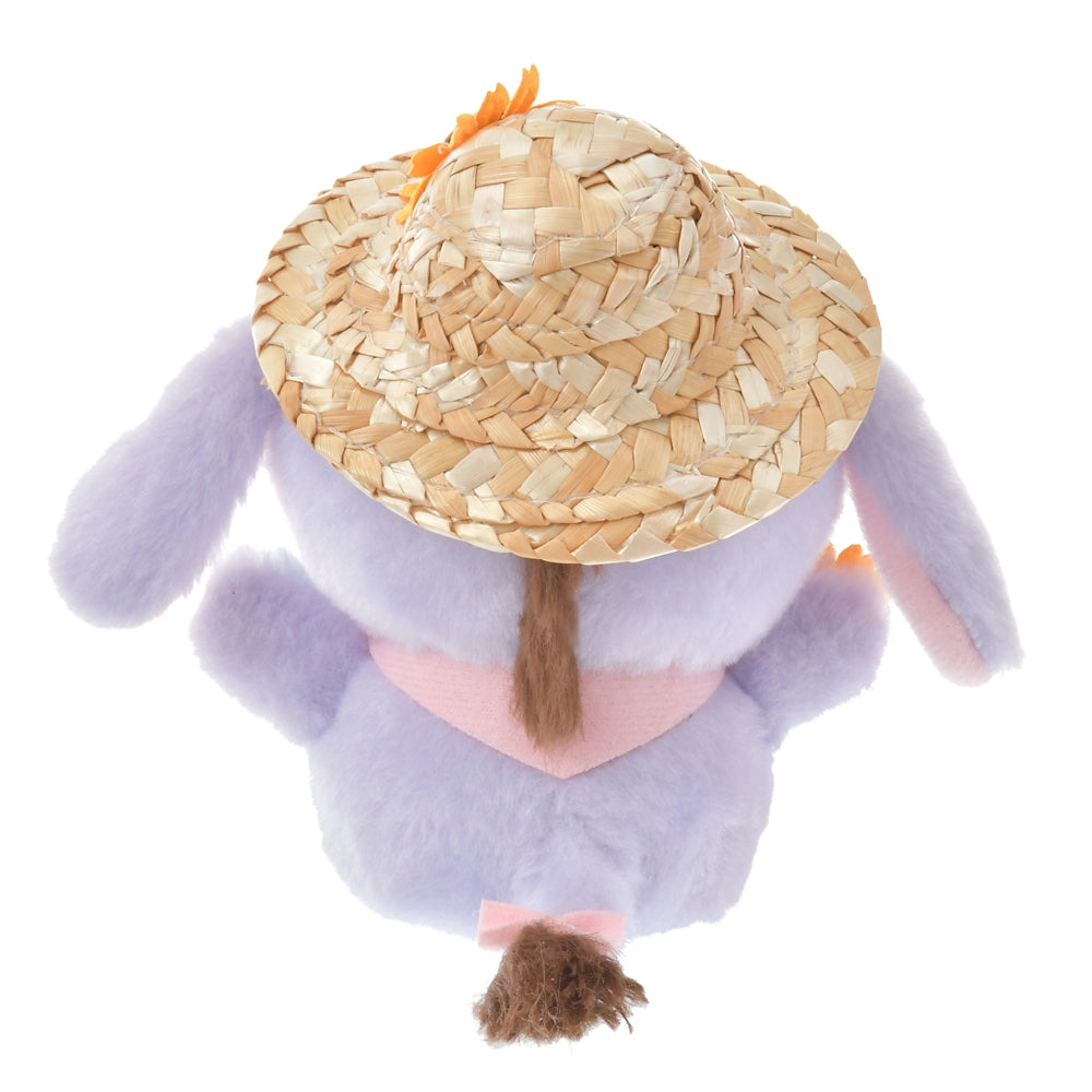 Eeyore Plush Doll Straw Hat Urupocha-chan Disney Store Japan Winnie the Pooh