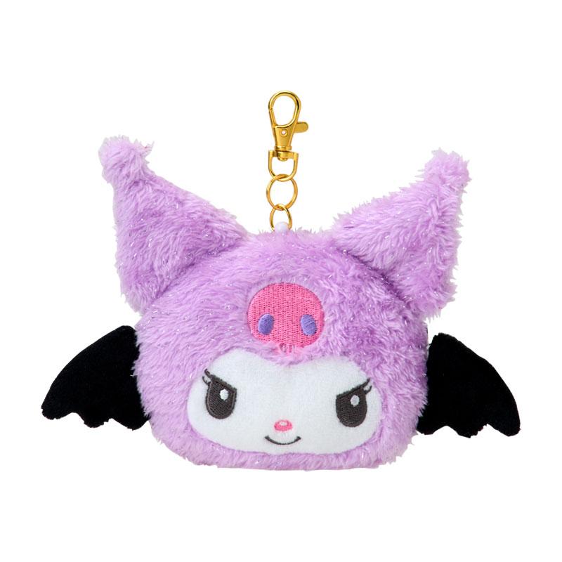 Kuromi Plush Pass Case Face Angel Purple Sanrio Japan 2025