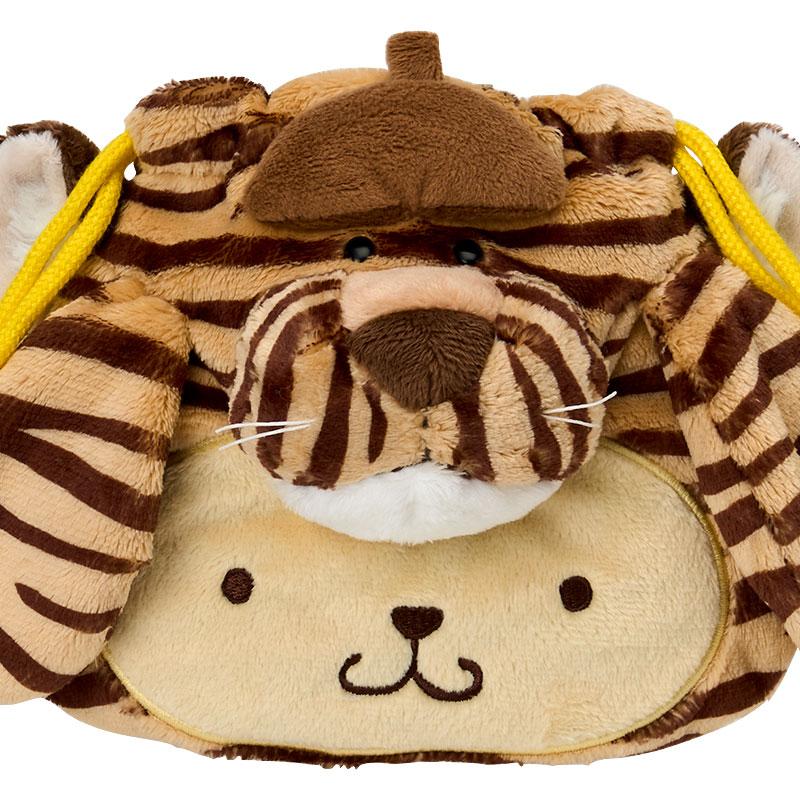 Pom Pom Purin Plush Pouch Face NICI Sanrio Japan 2025