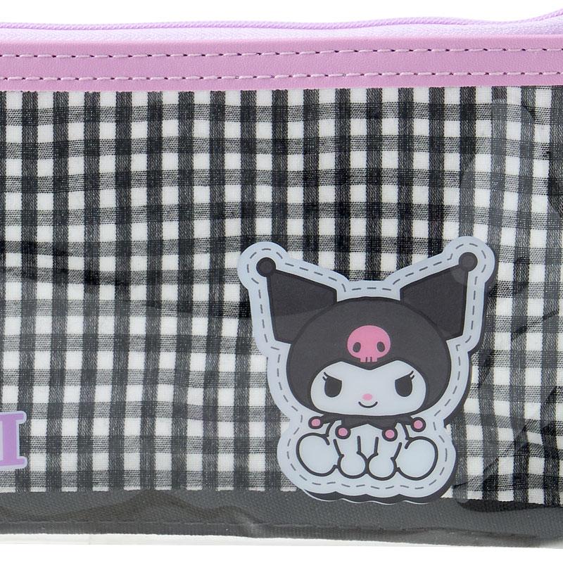 Kuromi Clear Pen Case Pencil Pouch Sanrio Japan 2025