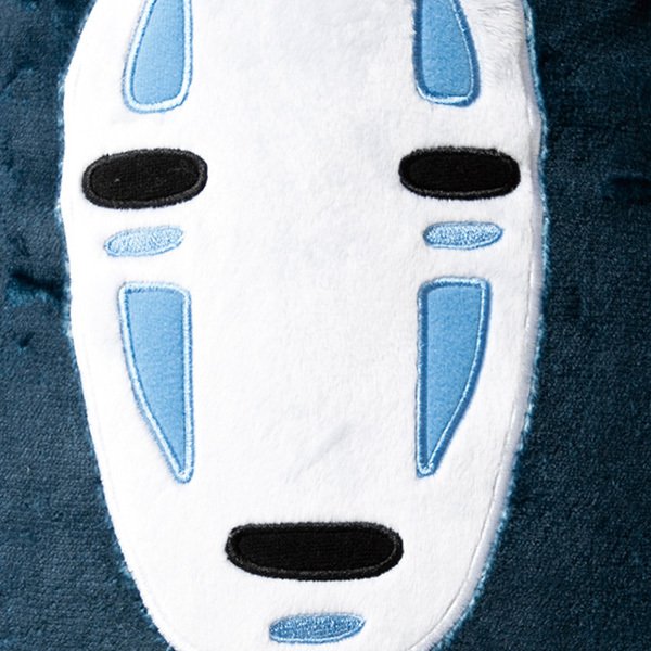 Spirited Away No Face Kaonashi Memory foam Cushion Die-Cut Studio Ghibli Japan