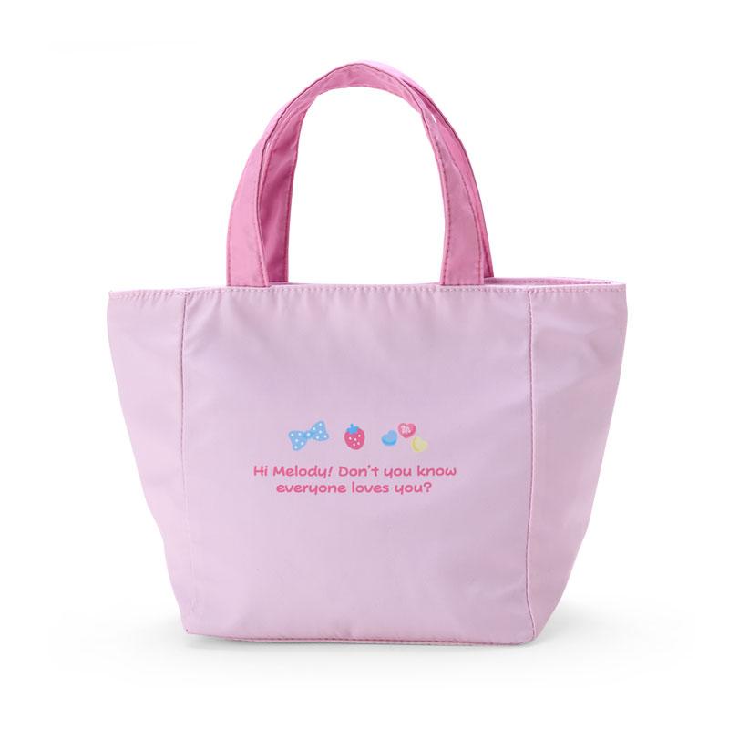 My Melody Cold Lunch Tote Bag Pink Sanrio Japan