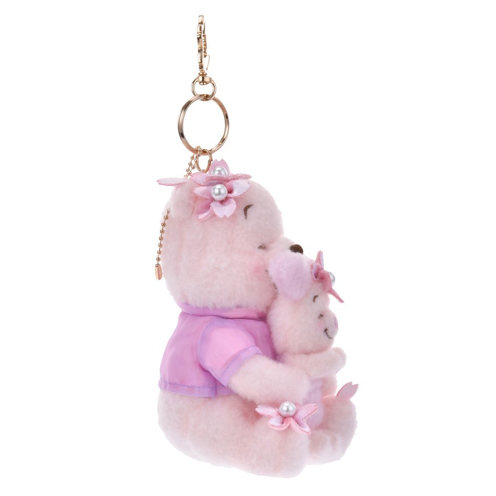 Winnie the Pooh & Piglet Plush Keychain Disney Store Japan Sakura 2025 Limit