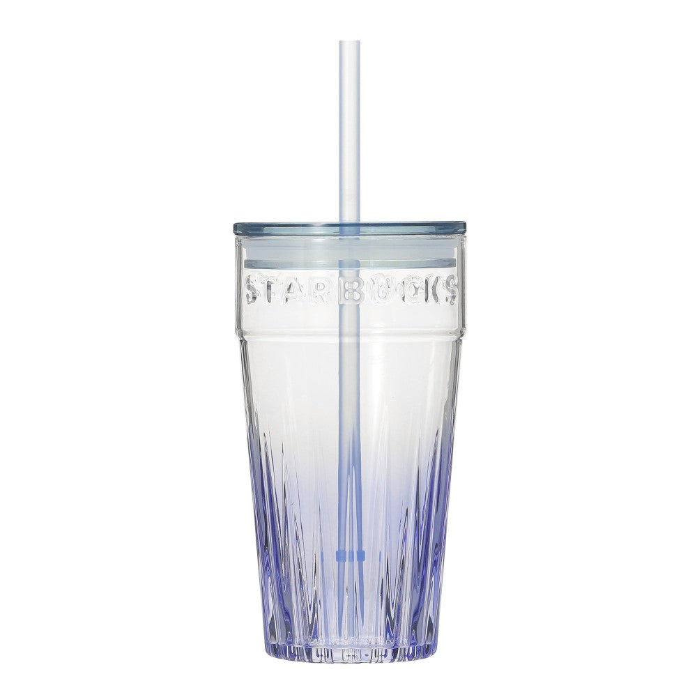 Glass Tumbler Blue Gradation 473ml Starbucks Japan 2025 Spring