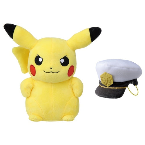 Captain Pikachu Plush Doll Pokemon Star Center Japan