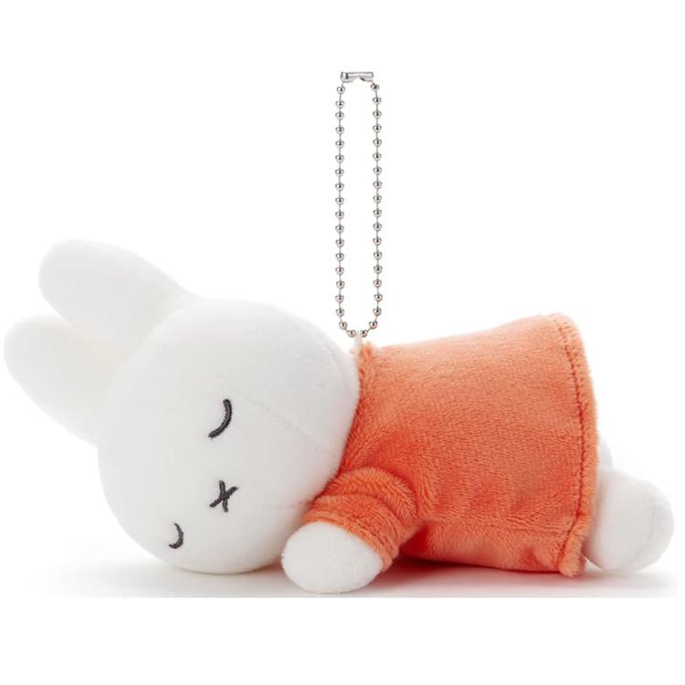 Miffy Plush Keychain Orange Suyasuya Sleeping Friend Dick Bruna Japan 2025