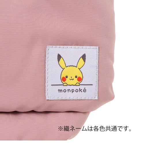 Monpoke ROOTOTE Square Puff Tote Bag Pink Pokemon Center Japan 2024