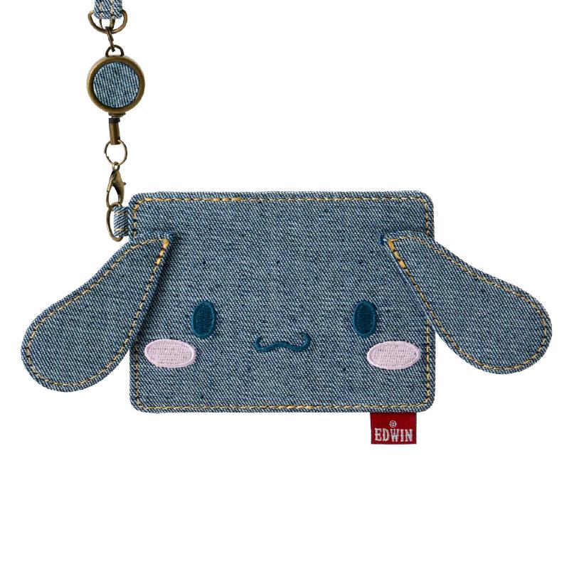 Cinnamoroll Denim Pass Case EDWIN Sanrio Japan 2025