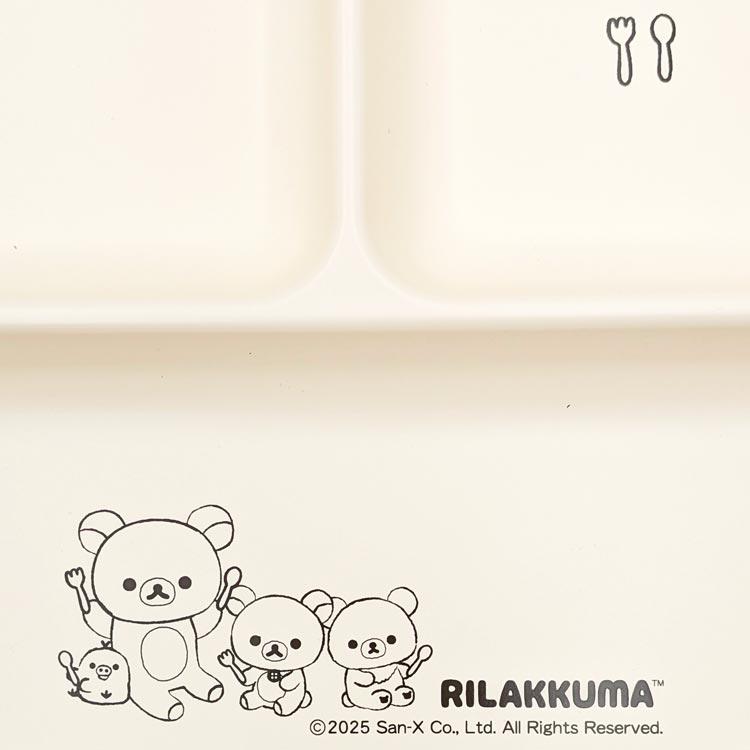 Rilakkuma Lunch Plate Pink San-X Japan 2025