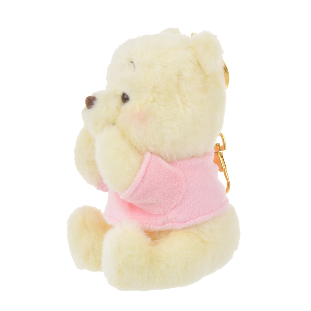 Winnie the Pooh Plush Keychain KUSUMI PASTEL Disney Store Japan 2024