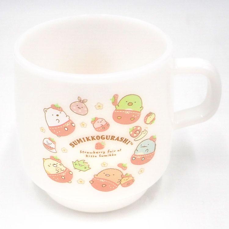 Sumikko Gurashi Stacking Plastic Cup Strawberry Fair San-X Japan 2025