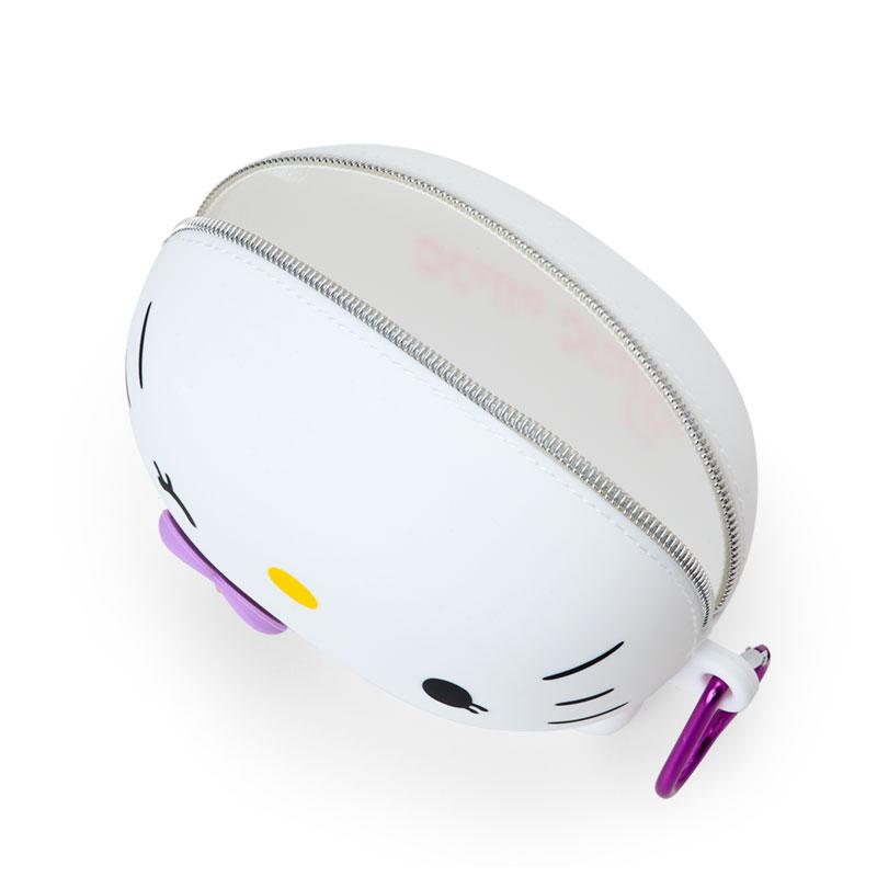 Hello Kitty Silicone Pen Case Pencil Pouch White Sanrio Japan 2025