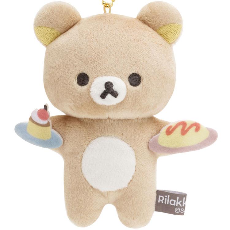 BASIC RILAKKUMA Favorite Things Plush Keychain San-X Japan 2024